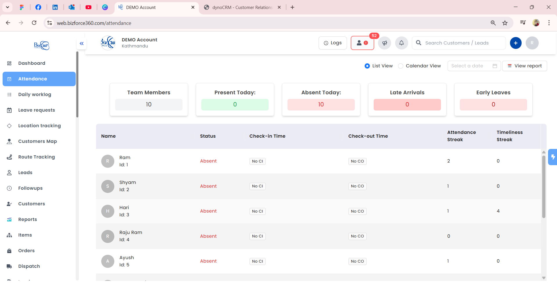 Attendance Management